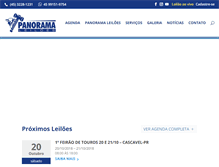 Tablet Screenshot of panoramaleiloes.com.br